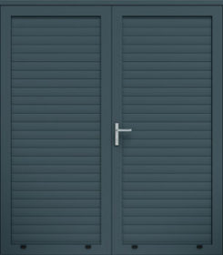 Panelové dvojkrídlové dvere, profil AW100